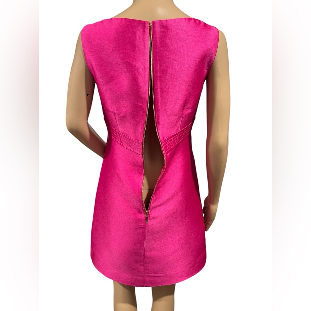 Kate Spade New York Dress Womens Origami A Line Pink Bow Size 2 - Picture 5 of 14